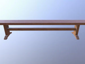 bench m03 - the marquis collection 3D Model