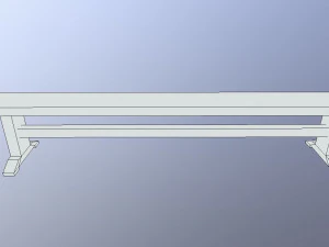 bench m03 - the marquis collection 3D Model