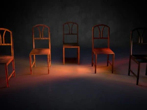 chair m02 - the marquis collection 3D Model