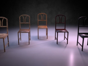 chair m02 - the marquis collection 3D Модель