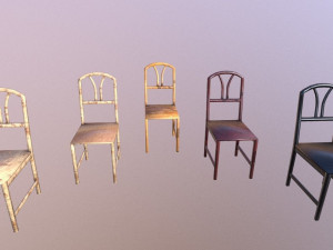 chair m02 - the marquis collection 3D Модель