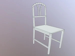 chair m02 - the marquis collection 3D Model