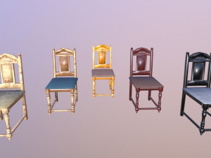 chair m03 - the marquis collection Modelo 3D