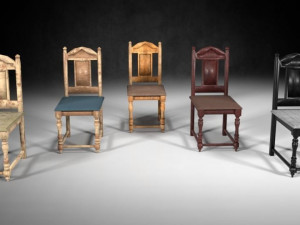 chair m03 - the marquis collection Modelo 3D
