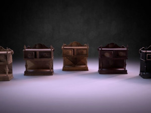 counter m01 - the marquis collection Modelo 3D