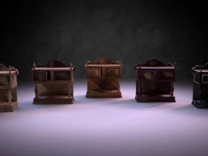 counter m01 - the marquis collection 3D Model