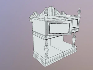 counter m01 - the marquis collection 3D Model