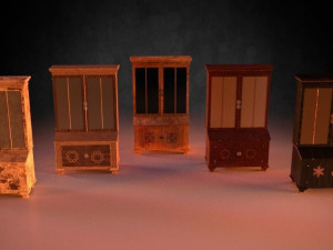 cupboard m01 - the marquis collection 3D Model