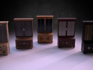 cupboard m01 - the marquis collection 3D Model