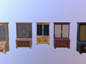 cupboard m01 - the marquis collection 3D Model