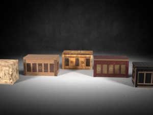desk m01 - the marquis collection Modelo 3D