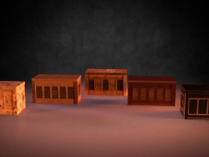 desk m01 - the marquis collection Modelo 3D