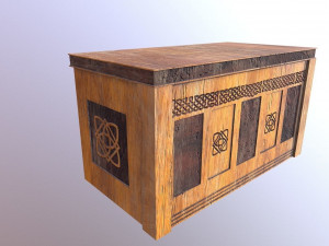 desk m01 - the marquis collection Modelo 3D