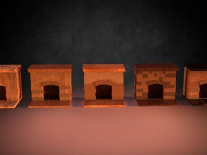 fireplace m01 - the marquis collection 3D-Modell
