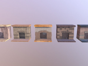 fireplace m01 - the marquis collection 3D-Modell