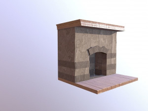 fireplace m01 - the marquis collection 3D-Modell