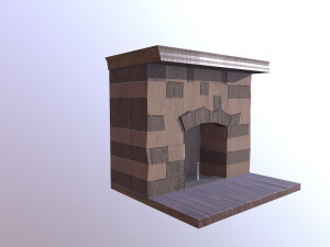 fireplace m01 - the marquis collection 3D-Modell