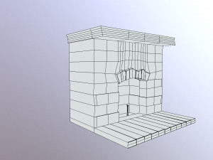 fireplace m01 - the marquis collection 3D-Modell