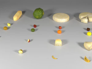 the food pack - the marquis collection 3D Model