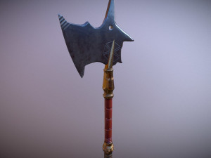 halberd 3D Model