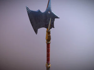 halberd 3D Model