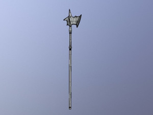 halberd 3D Model