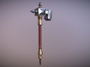 medieval hammer 3D 모델