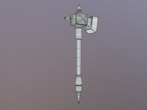 medieval hammer Modello 3D