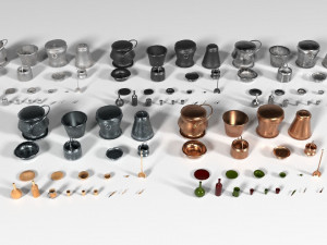 kitchen utensils pack - the marquis collection 3D मॉडल
