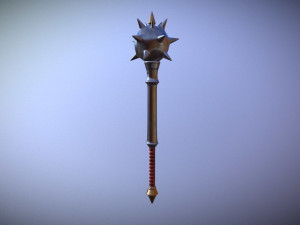 medieval mace 3D 모델
