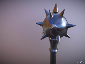 medieval mace 3D 모델