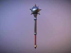 medieval mace 3D 모델