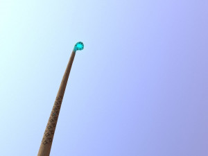 medieval magic staff 3Dモデル