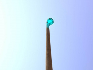 medieval magic staff 3Dモデル