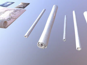 papers books pack - the marquis collection 3D Model