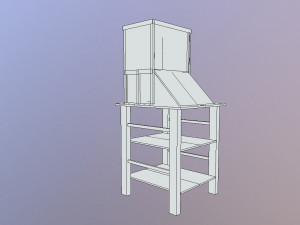 reading stand m01 - the marquis collection 3D 模型