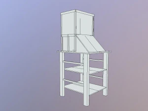 reading stand m01 - the marquis collection 3D Model