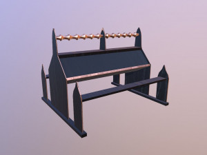 reading table m01 - the marquis collection 3D Модель