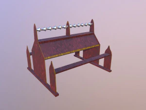 reading table m01 - the marquis collection 3D Model