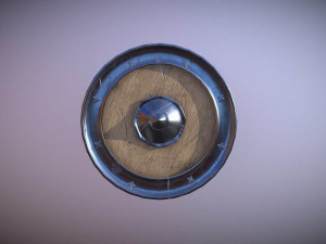 round shield 3D 모델