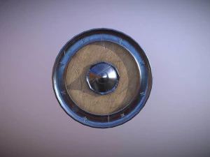 okrągła tarcza Model 3D