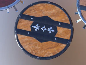 round table m02 - the marquis collection 3D Model