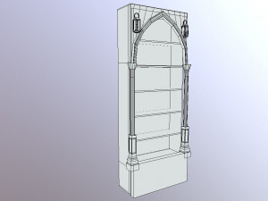 shelf m01 - the marquis collection 3Dモデル