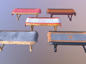 table m01 - the marquis collection 3D मॉडल