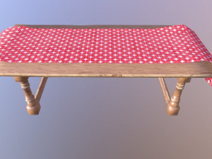 table m01 - the marquis collection 3D मॉडल
