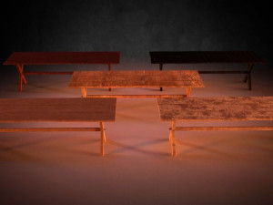 table m02 - the marquis collection 3D Model