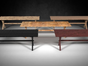 table m02 - the marquis collection 3D Model