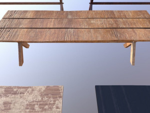 table m02 - the marquis collection 3D Model