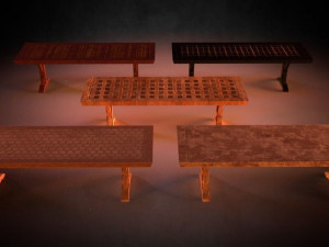 table m03 - the marquis collection Modello 3D