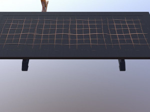 table m03 - the marquis collection Modello 3D